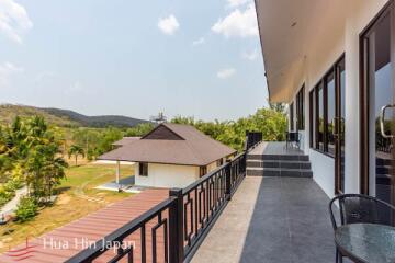 Big luxury estate villa with very large land for sale west of Hua Hin