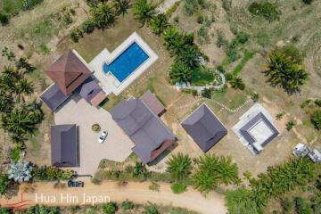 Big luxury estate villa with very large land for sale west of Hua Hin