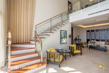 4 BDRM Executive Mansion Right on Black Mountain Golf Course in Hua Hin for Sale (Completed, 4 x membership included)