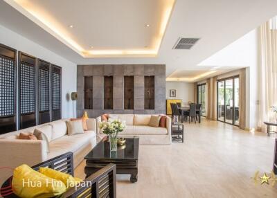 4 BDRM Executive Mansion Right on Black Mountain Golf Course in Hua Hin for Sale (Completed, 4 x membership included)