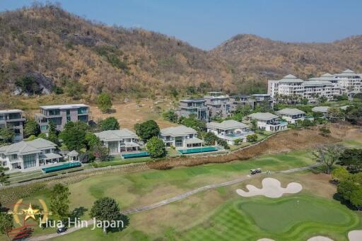 4 BDRM Executive Mansion Right on Black Mountain Golf Course in Hua Hin for Sale (Completed, 4 x membership included)