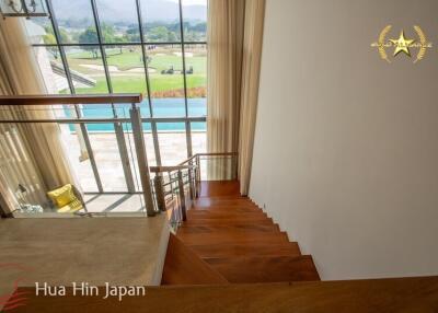 4 BDRM Executive Mansion Right on Black Mountain Golf Course in Hua Hin for Sale (Completed, 4 x membership included)