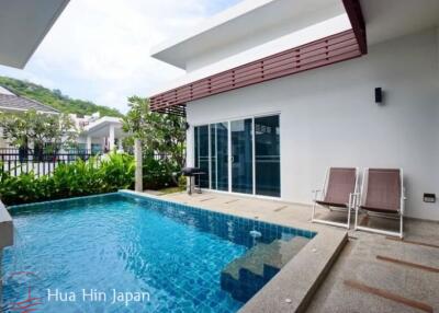 2 Bedroom Pool Villa with Roof Top Terrace near Sai Noi Beach (completed, furnished)