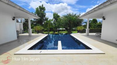 **Price Reduced!**   High Quality 3 Bedroom Pool Villa on 2 Rai Land (Completed, Fully Furnished)