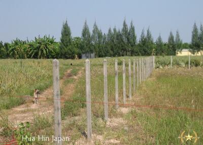 5 Rai of Land for sale near Wat Huay Mongkol Hua Hin