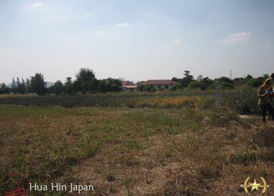 5 Rai of Land for sale near Wat Huay Mongkol Hua Hin