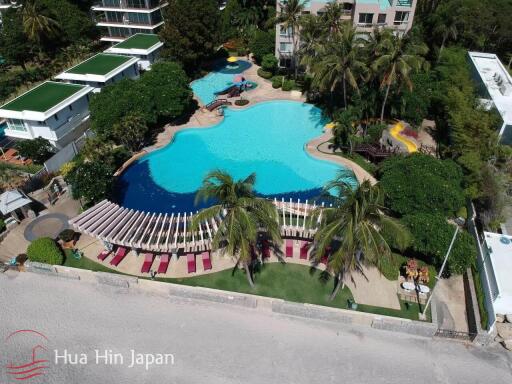 Recently Renovated 2 Bedroom Unit with Pool View inside Popular Sansaran Beachfront Condominium