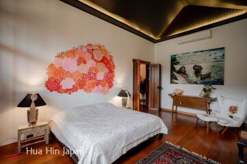 Luxury 3-Bedrooms Thai-Bali Style Pool Villa At Pranburi-Hua Hin