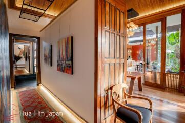 Luxury 3-Bedrooms Thai-Bali Style Pool Villa At Pranburi-Hua Hin