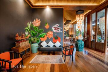 Luxury 3-Bedrooms Thai-Bali Style Pool Villa At Pranburi-Hua Hin