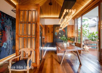 Luxury 3-Bedrooms Thai-Bali Style Pool Villa At Pranburi-Hua Hin