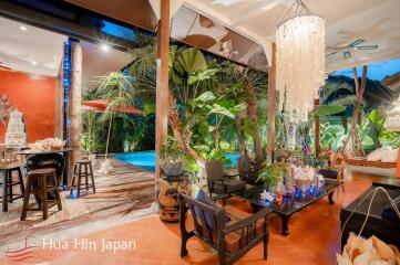 Luxury 3-Bedrooms Thai-Bali Style Pool Villa At Pranburi-Hua Hin