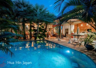 Luxury 3-Bedrooms Thai-Bali Style Pool Villa At Pranburi-Hua Hin