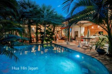 Luxury 3-Bedrooms Thai-Bali Style Pool Villa At Pranburi-Hua Hin