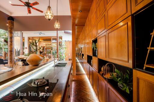 Luxury 3-Bedrooms Thai-Bali Style Pool Villa At Pranburi-Hua Hin