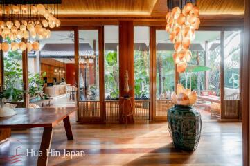 Luxury 3-Bedrooms Thai-Bali Style Pool Villa At Pranburi-Hua Hin