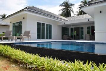 Quality 4 Bedroom Pool Villa, 800 m from Dolphin Bay Beach for Sale (Off Plan)