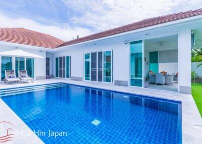 Modern Design 3 Bedrooms Pool Villa Off Soi 88 (Completed, Fully Furnished)