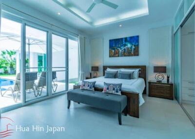 Modern Design 3 Bedrooms Pool Villa Off Soi 88 (Completed, Fully Furnished)