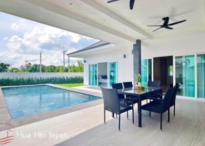 A Large Quality 3 Bedroom Pool Villa by Reputable Developer off Soi 112 for Sale (Off plan & under construction)