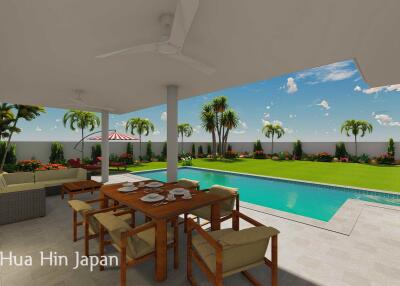 Solid 3 Bedroom Pool Villa Less than 10km from City Centre (off plan)