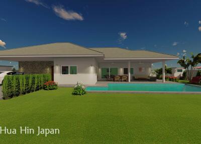 Solid 3 Bedroom Pool Villa Less than 10km from City Centre (off plan)