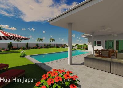 Solid 3 Bedroom Pool Villa Less than 10km from City Centre (off plan)