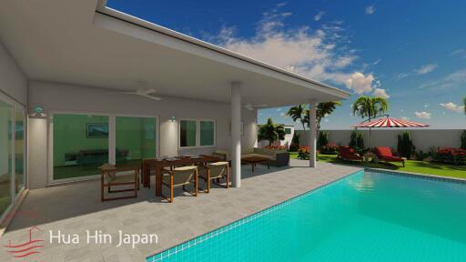 Solid 3 Bedroom Pool Villa Less than 10km from City Centre (off plan)