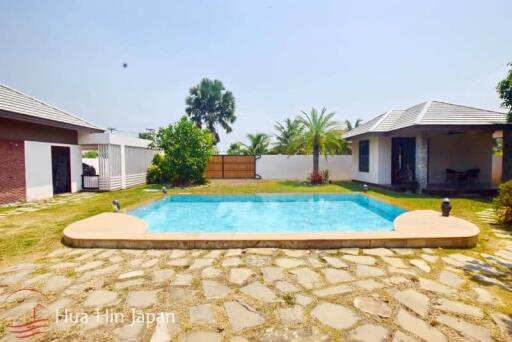 Solid 4 Bedroom Pool Villa on a Large Plot (completed, fully furnished)