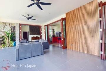 Solid 4 Bedroom Pool Villa on a Large Plot (completed, fully furnished)