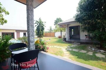 Solid 4 Bedroom Pool Villa on a Large Plot (completed, fully furnished)