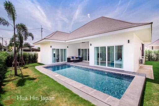 Top Quality 3 Bedroom Pool Villa by Reputable Developer off Soi 112 for Sale (Off plan & under construction)