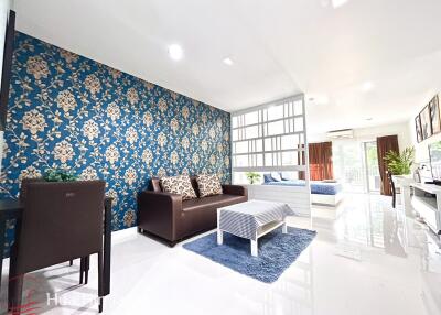 Good size studio unit at Baan Klang condominium