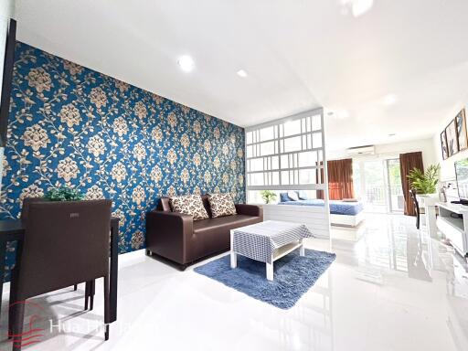 Good size studio unit at Baan Klang condominium