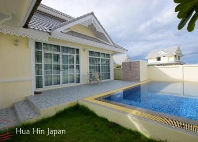 Beautiful Colonial Style 3 Bedroom Pool Villa in North of Hua Hin