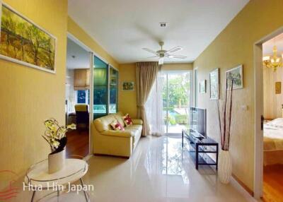 Beautiful 2 Bedroom Unit Direct Access to the Pool, near Khao Takiab Beach