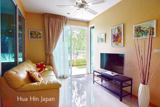 Beautiful 2 Bedroom Unit Direct Access to the Pool, near Khao Takiab Beach