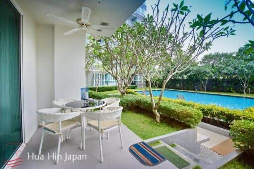 Beautiful 2 Bedroom Unit Direct Access to the Pool, near Khao Takiab Beach