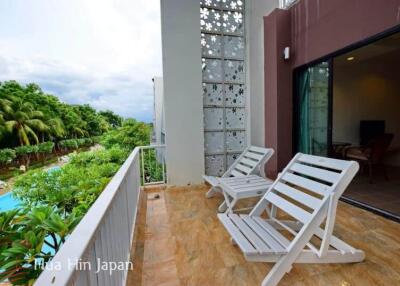 Spacious Studio Unit inside Resort Apartment in Khao Takiab