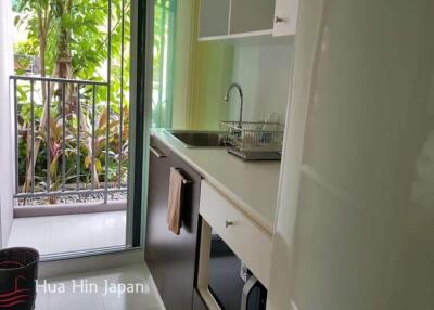 Studio Unit at Popular Baan Khun Koey Condo near BluPort Shopping Mall