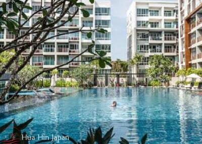 Good size studio unit in SeaCraze Condo in Khao Takiab