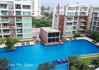 2 bedroom corner unit at newly completed condominium in Khao Takiab