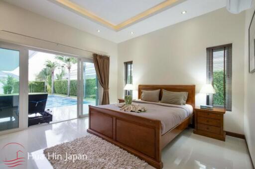 Spacious 3 Bedroom Pool Villa near Palm Hills Golf in Secured Compound