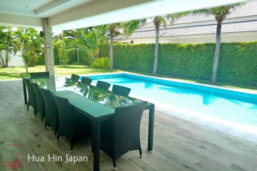 Spacious 3 Bedroom Pool Villa near Palm Hills Golf in Secured Compound