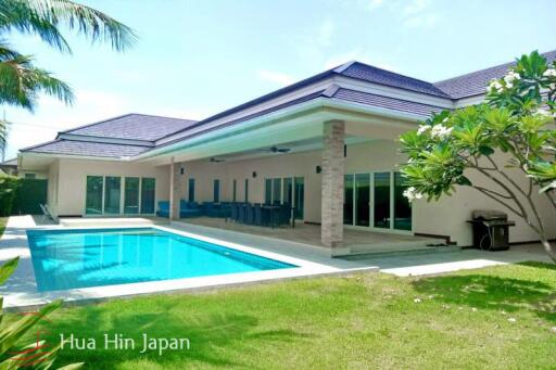 Spacious 3 Bedroom Pool Villa near Palm Hills Golf in Secured Compound