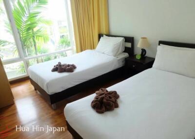 Nice Pool View 2 Bedroom Unit inside San Ploen Beachfront Condominium in Downtown Hua Hin