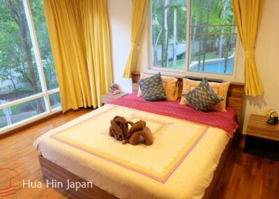 Nice Pool View 2 Bedroom Unit inside San Ploen Beachfront Condominium in Downtown Hua Hin