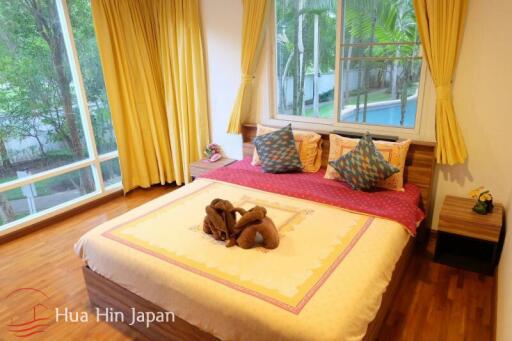 Nice Pool View 2 Bedroom Unit inside San Ploen Beachfront Condominium in Downtown Hua Hin