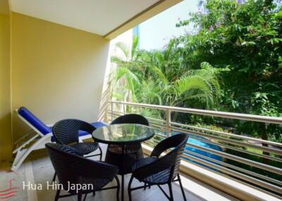 Nice Pool View 2 Bedroom Unit inside San Ploen Beachfront Condominium in Downtown Hua Hin