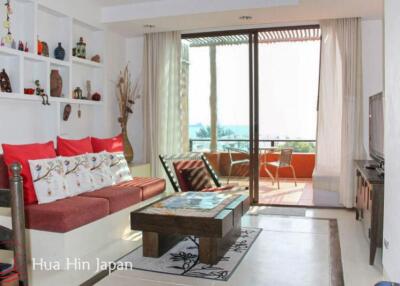 2 Bedroom with Direct Sea View at The Las Tortugas Condominium in Khao Tao (Furnished)